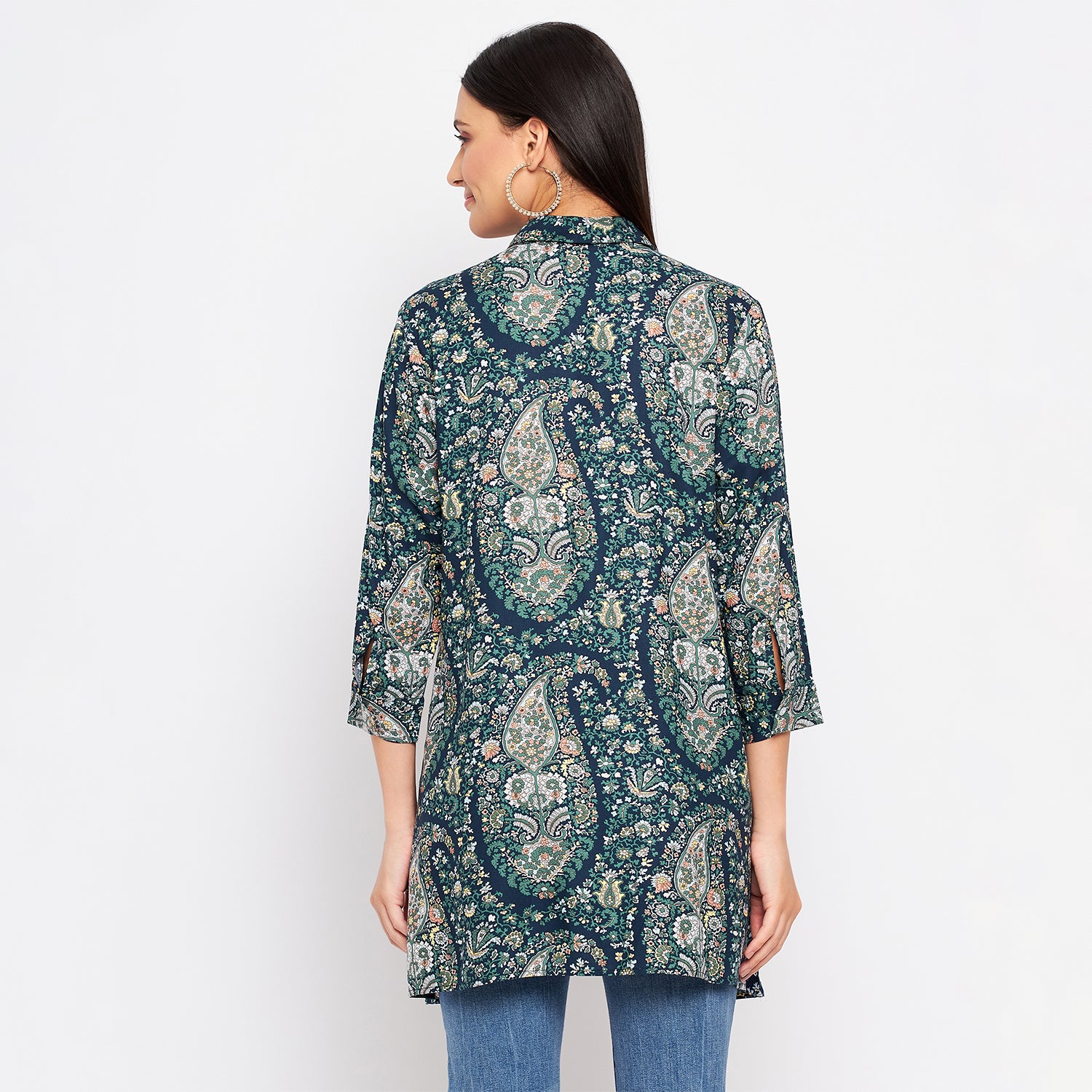 Duke Stardust Women 3/4 Sleeve Printed Tunic (SDX4109)