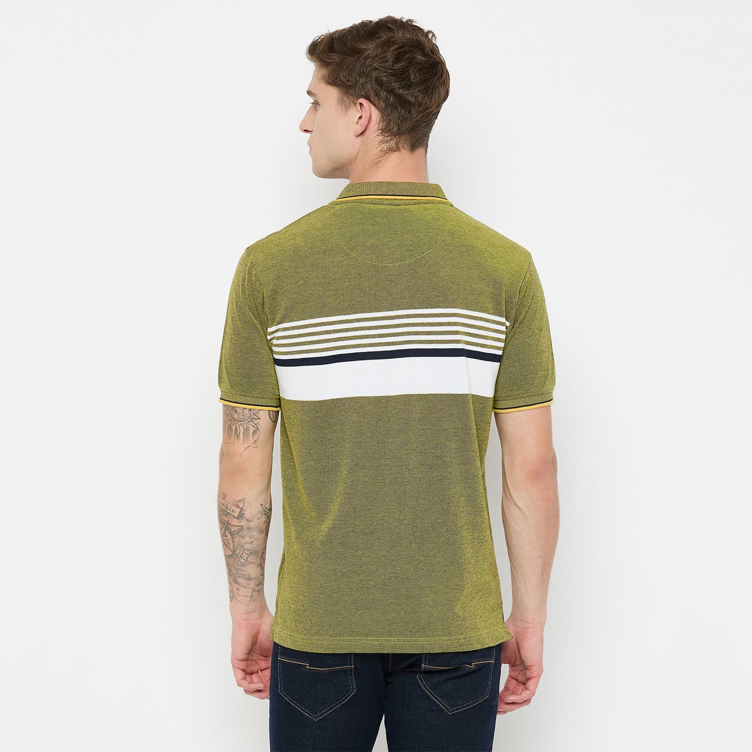 Duke Urban Men Half Sleeve Cotton Tshirt (LF5879)