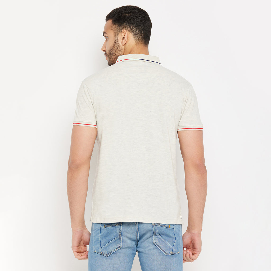 Duke Stardust Men Half Sleeve Polo Neck Cotton T-shirt (3934)