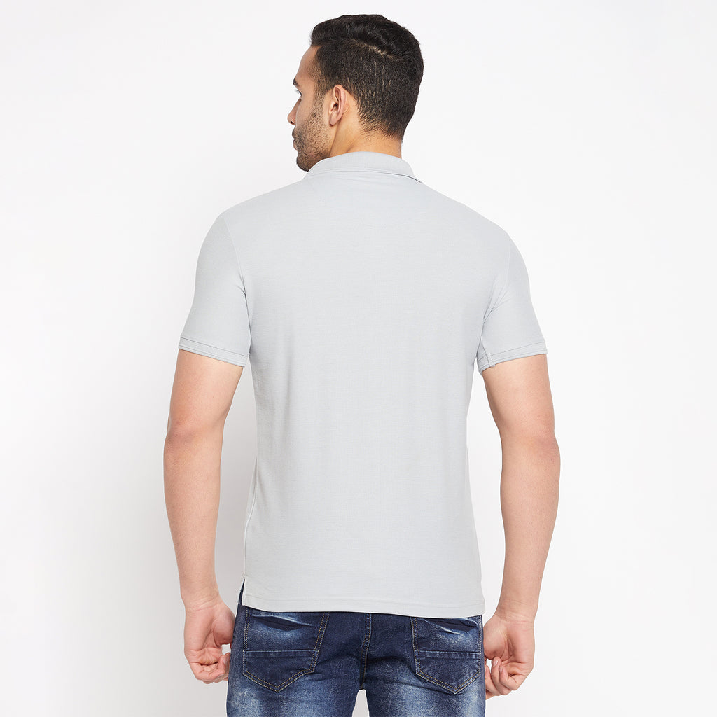 Duke Stardust Men Half Sleeve Polo Neck Cotton T-shirt (800F) More Colors