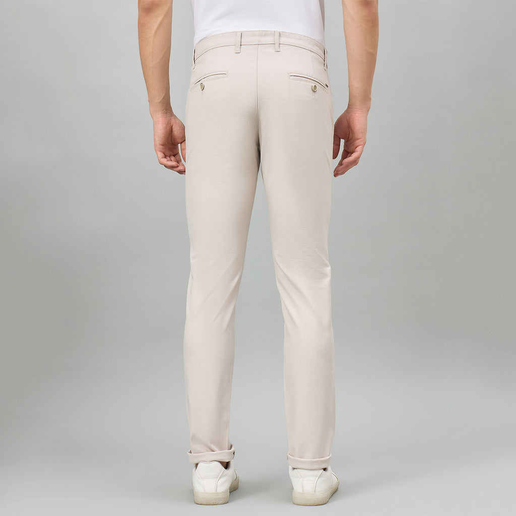 Duke Men Flatfront Narrow fit Casual Chinos Trouser (SDT4703)