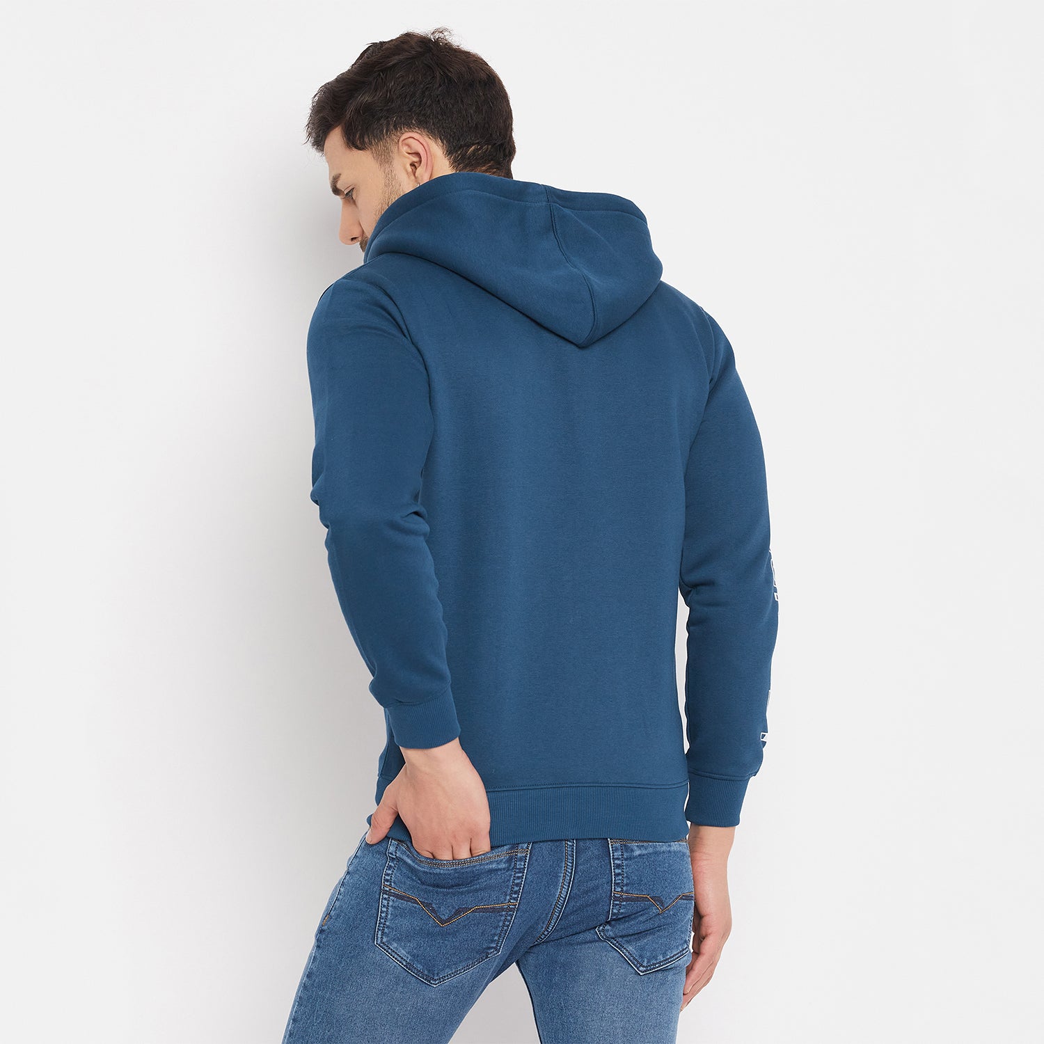 Duke Urban Men Hooded Zipper Sweatshirt (LF6261)