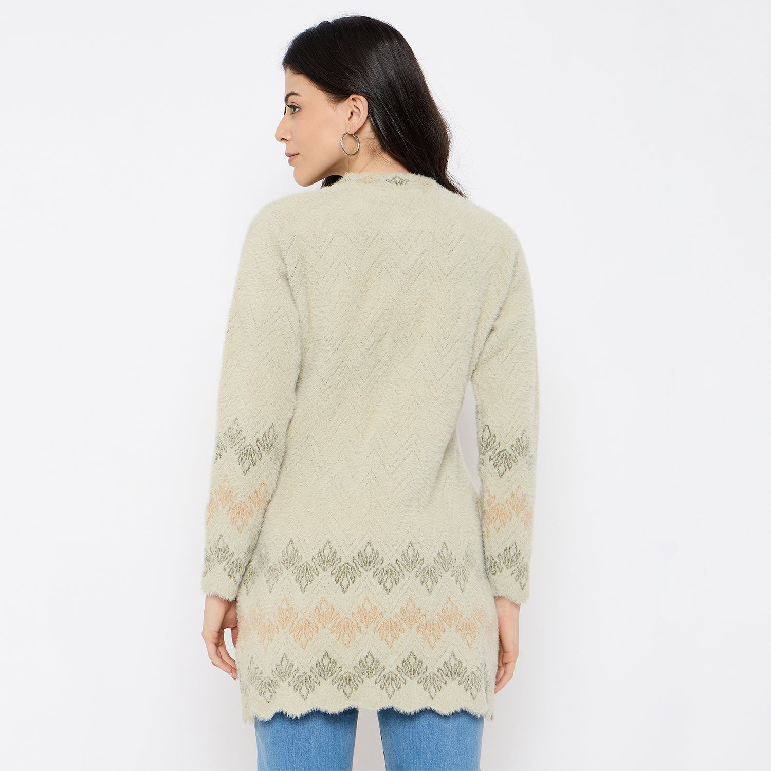 Duke Urban Women Full Sleeve Long Sweater (SDS1225)