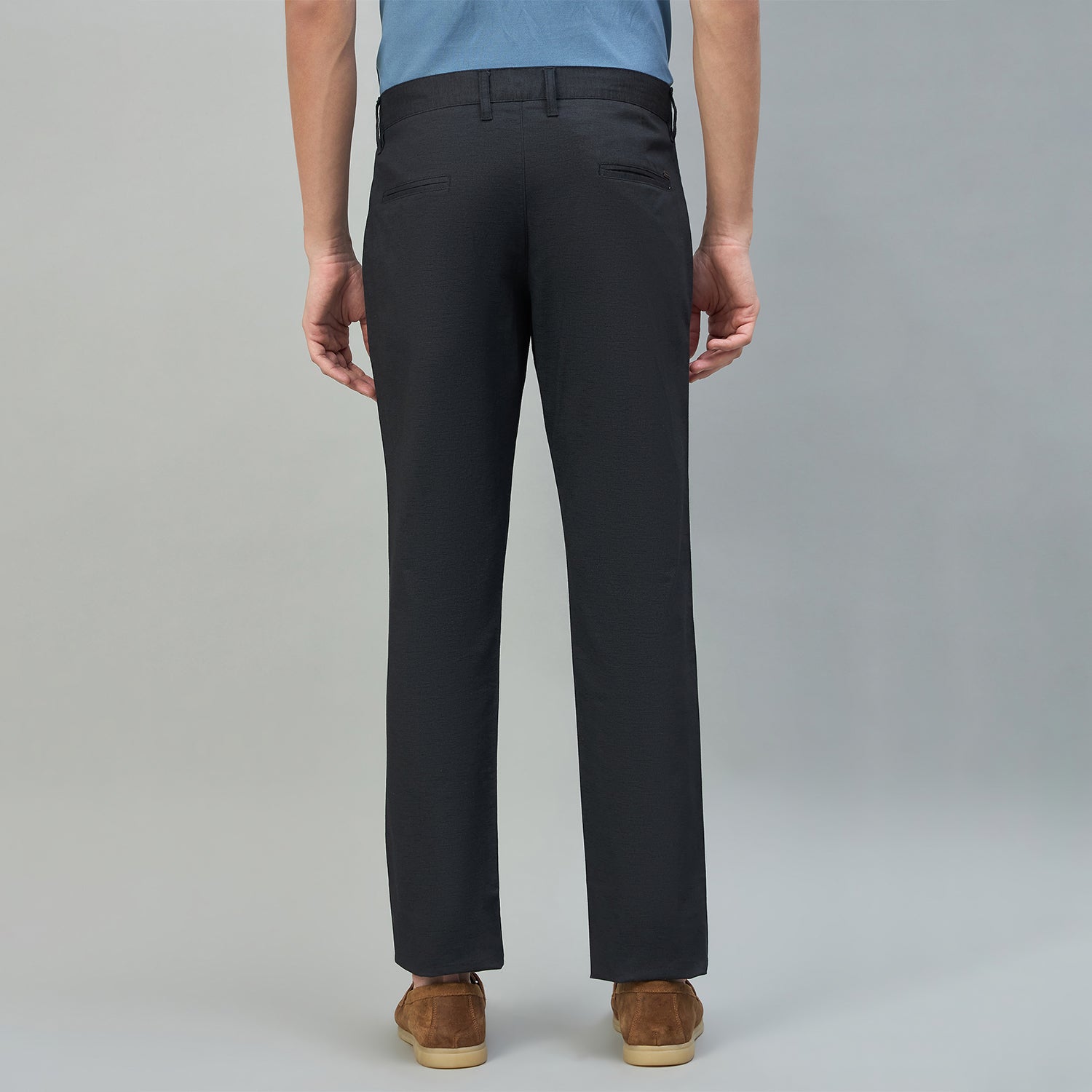 Duke Urban Men Flatfront Narrowfit Non-denim Casual Trouser (SDT4647)