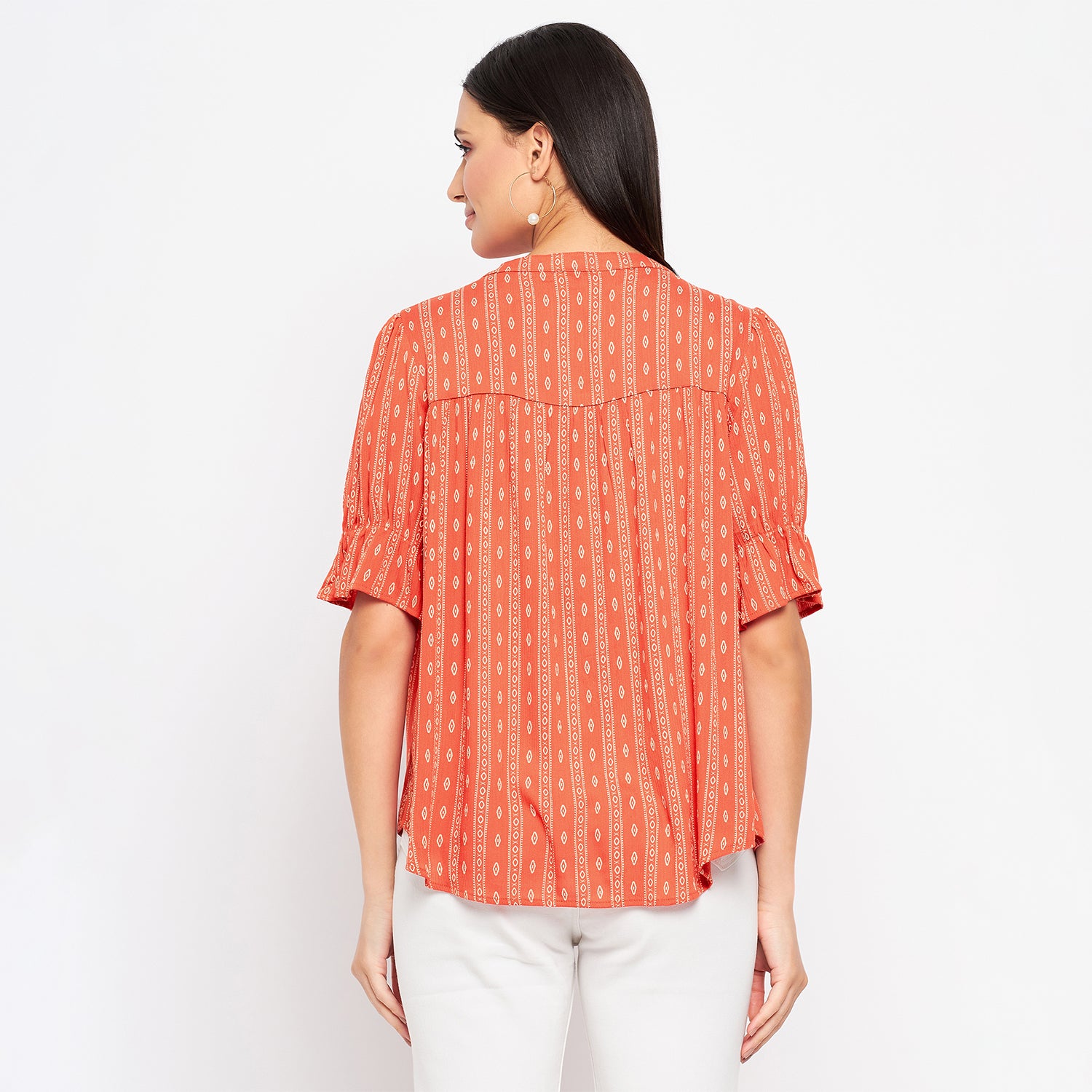 Duke Stardust Women Half Sleeve Printed Tunic (SDX4108)