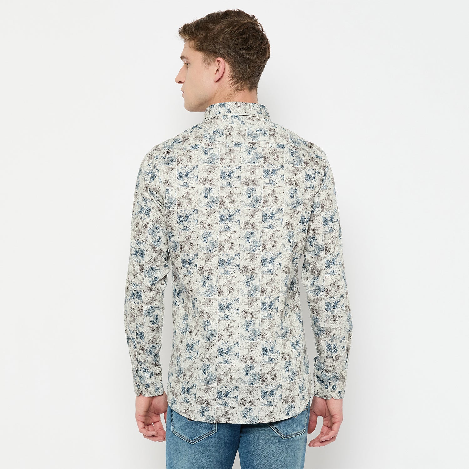 Duke Urban Men Full Sleeve Cotton Shirt (SDO8PRX)