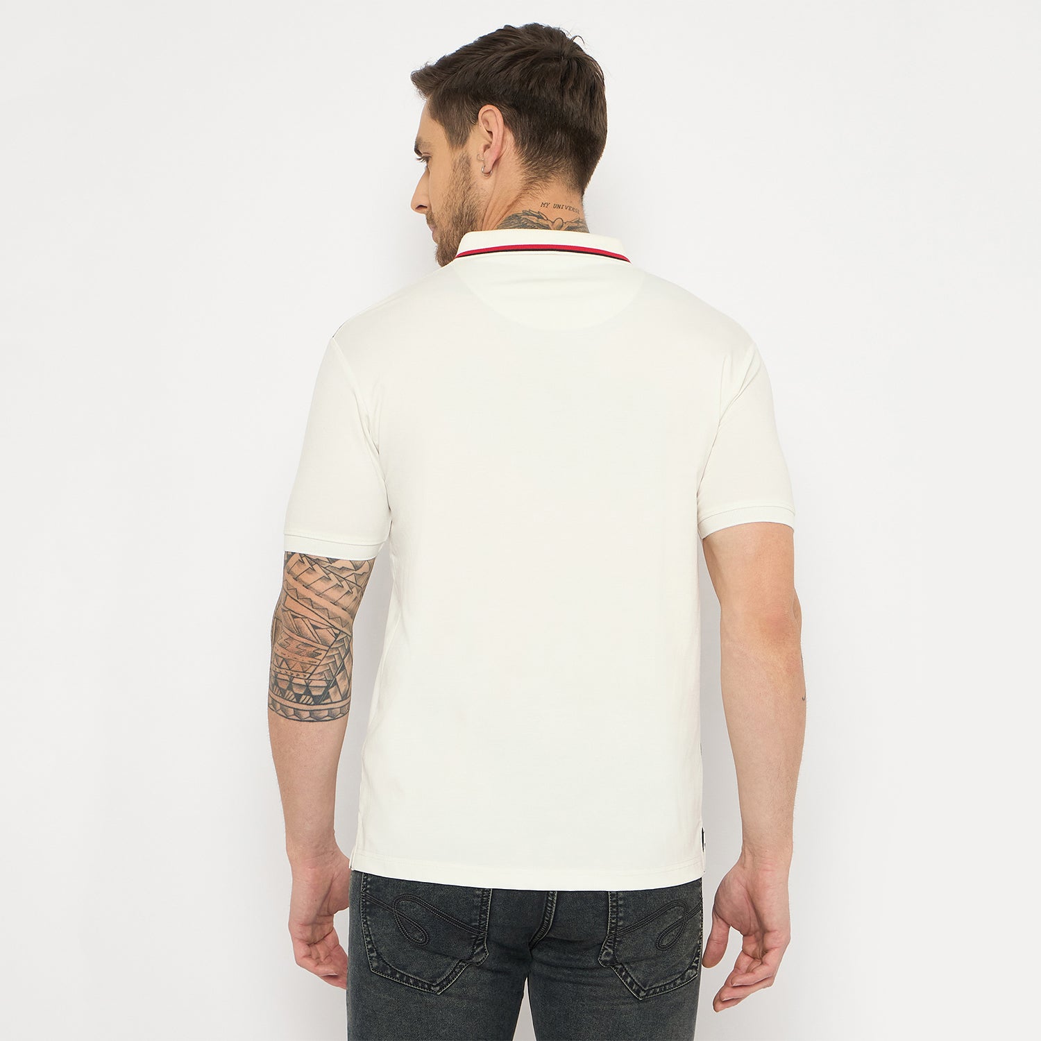 Duke Urban Men Half Sleeve Cotton Tshirt (LF7453)