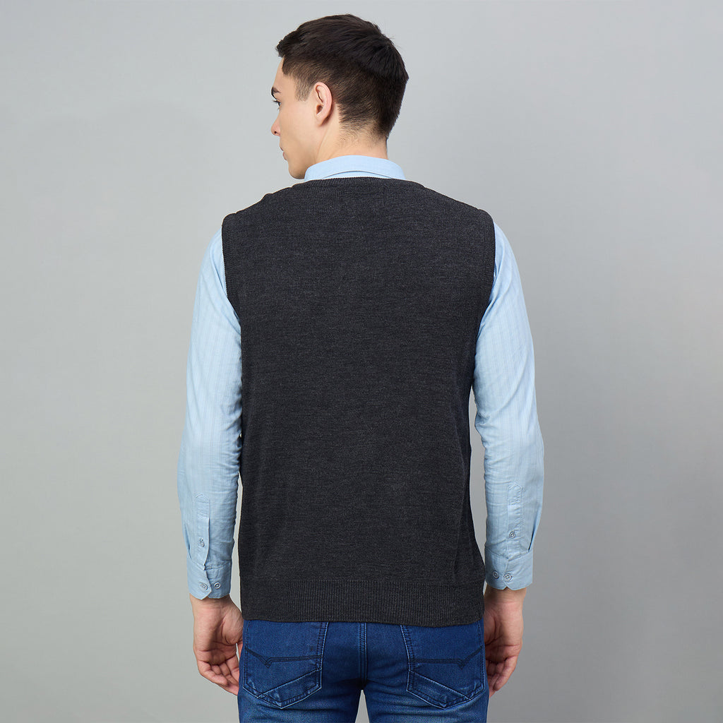 Duke Urban Men Sleeveless V-Neck Sweater (SDS5000)
