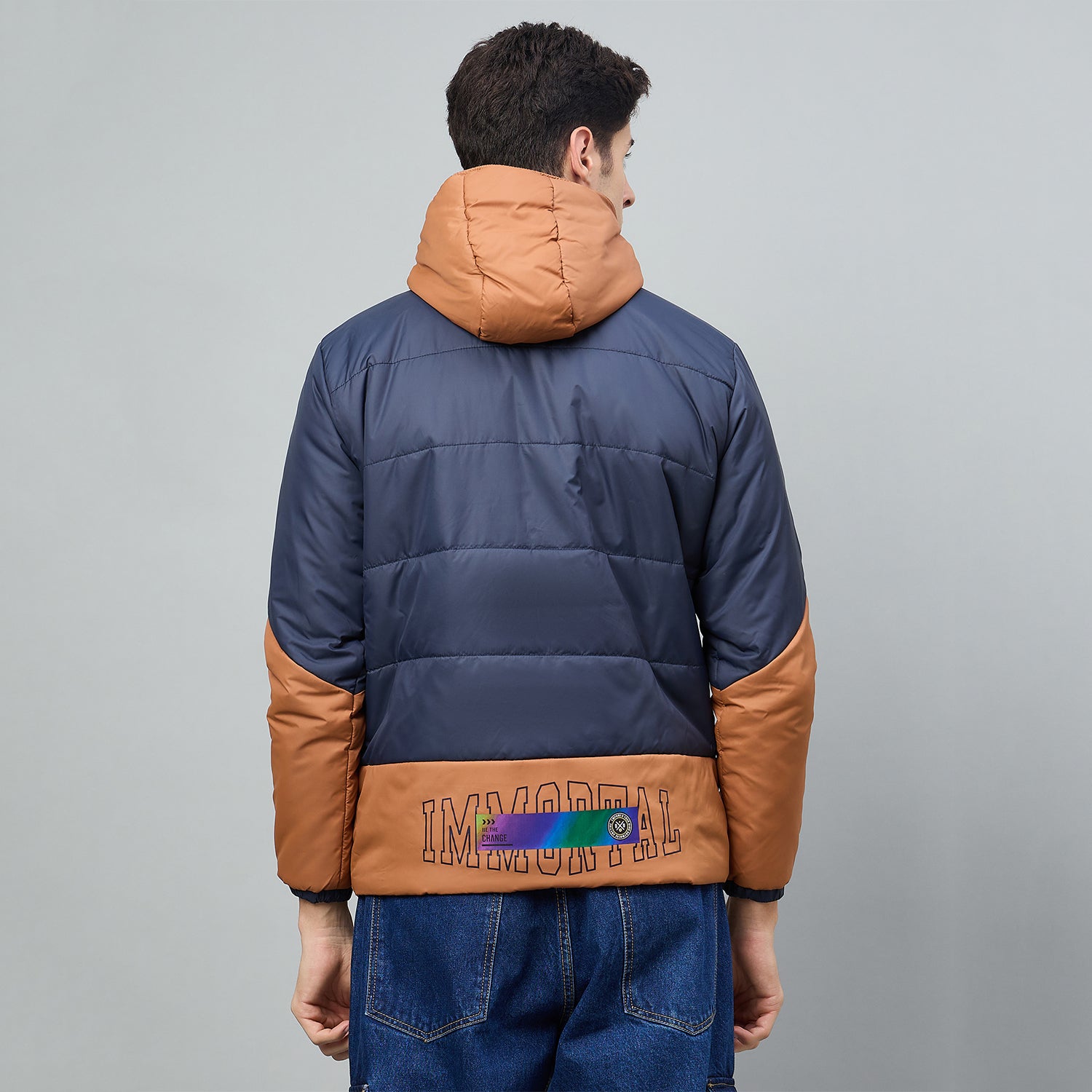Duke Urban Men Full Sleeve Puffer Jacket (SDZ3197)