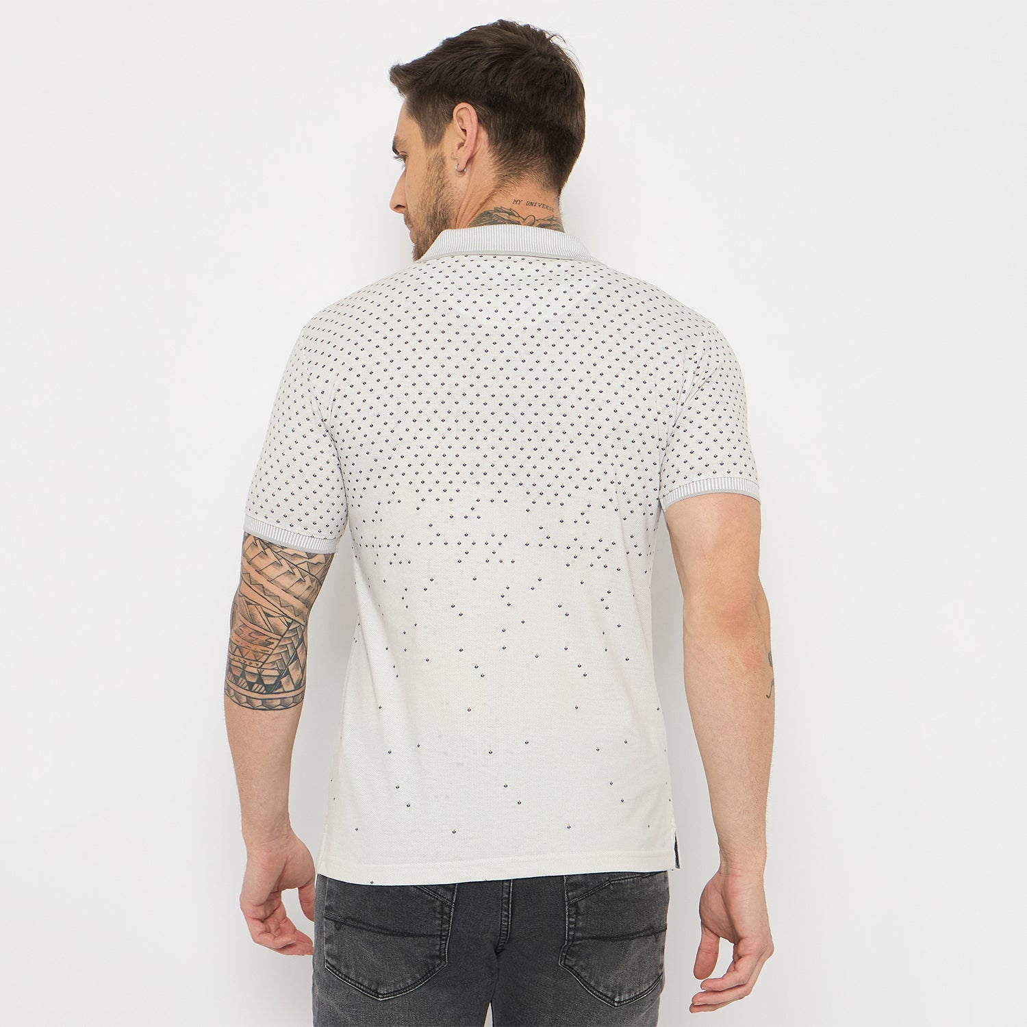Duke Urban Men Half Sleeve Cotton Tshirt (LF7415)