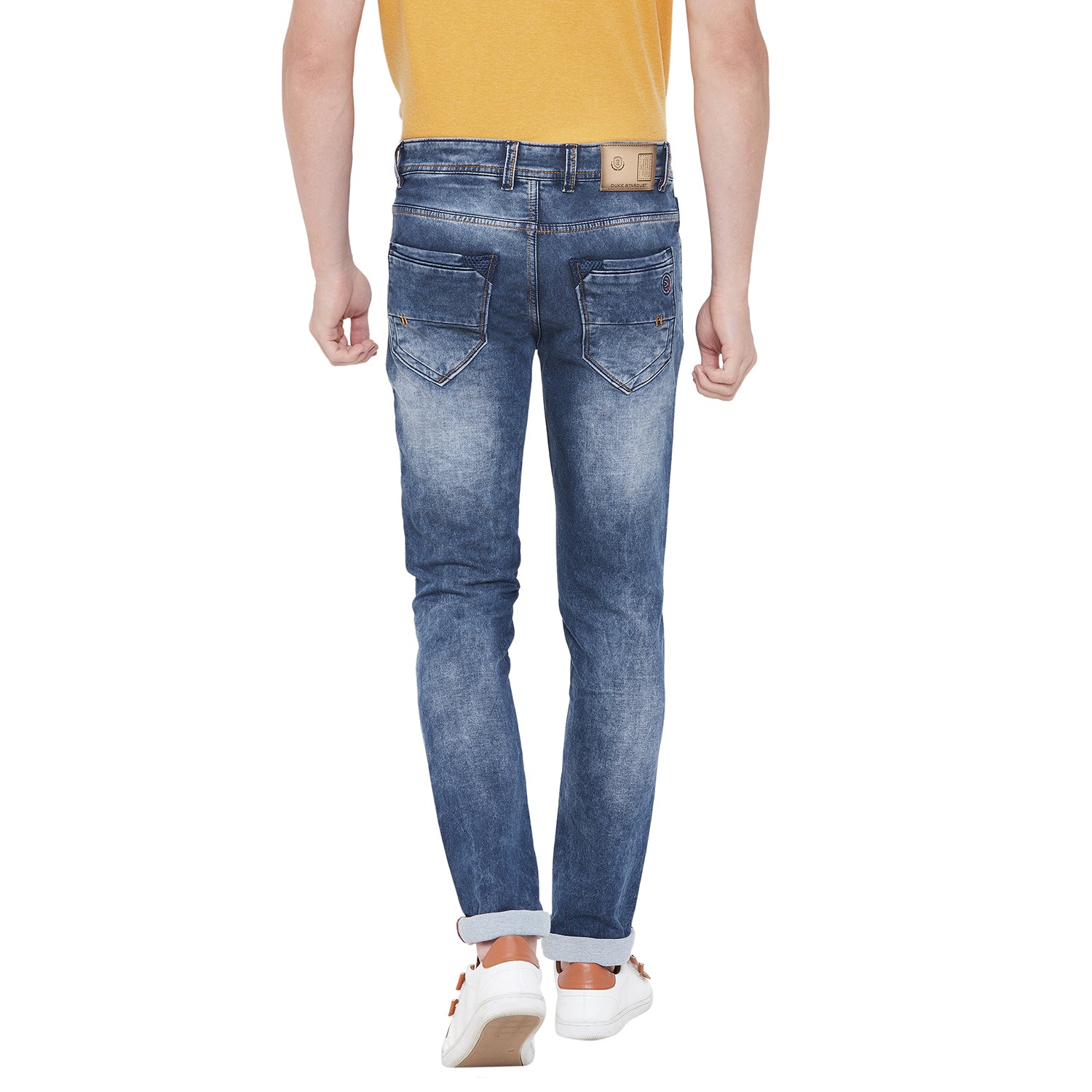 Duke Stardust Men Stretchable Slim Fit Jeans (SDD8198)