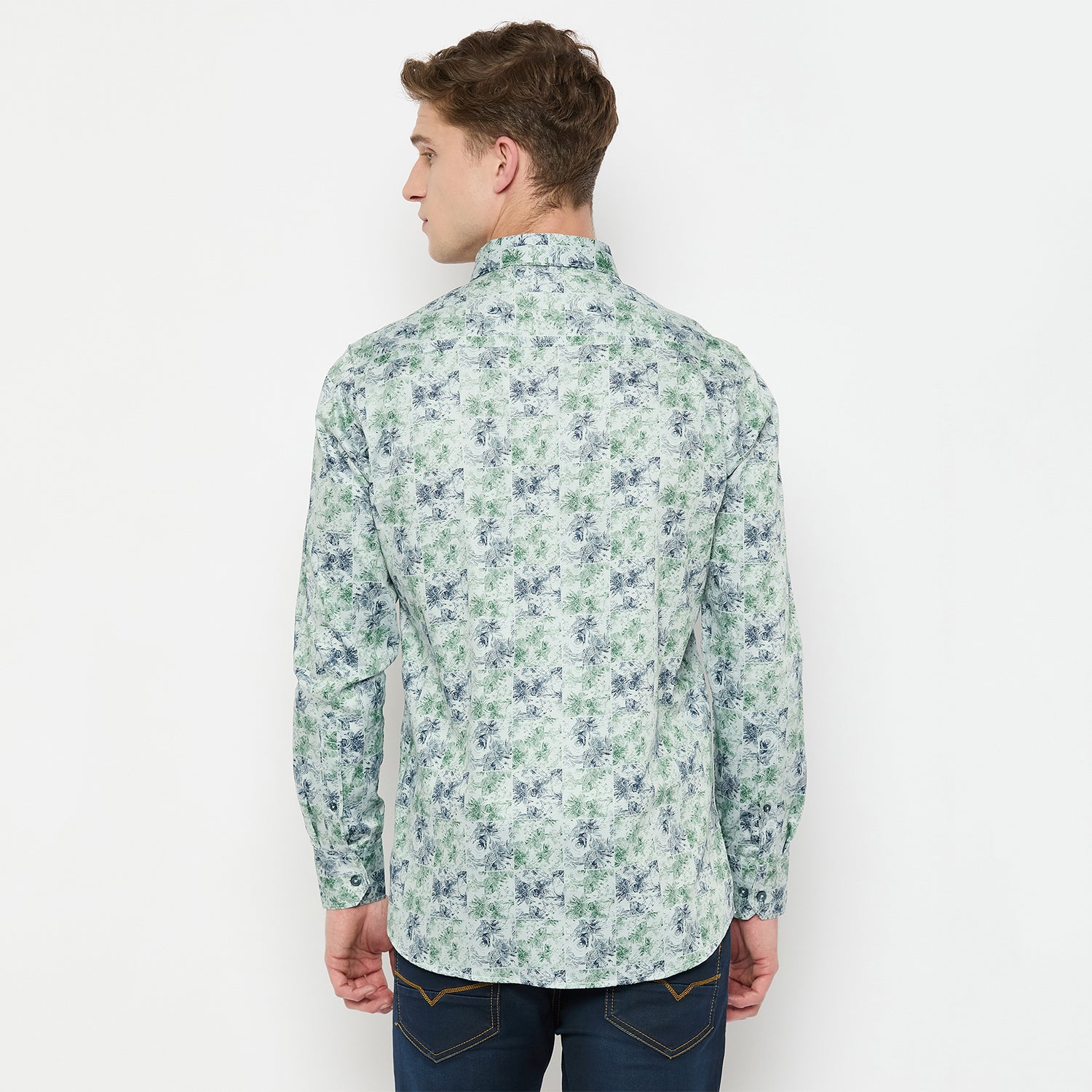 Duke Urban Men Full Sleeve Cotton Shirt (SDO8PRX)
