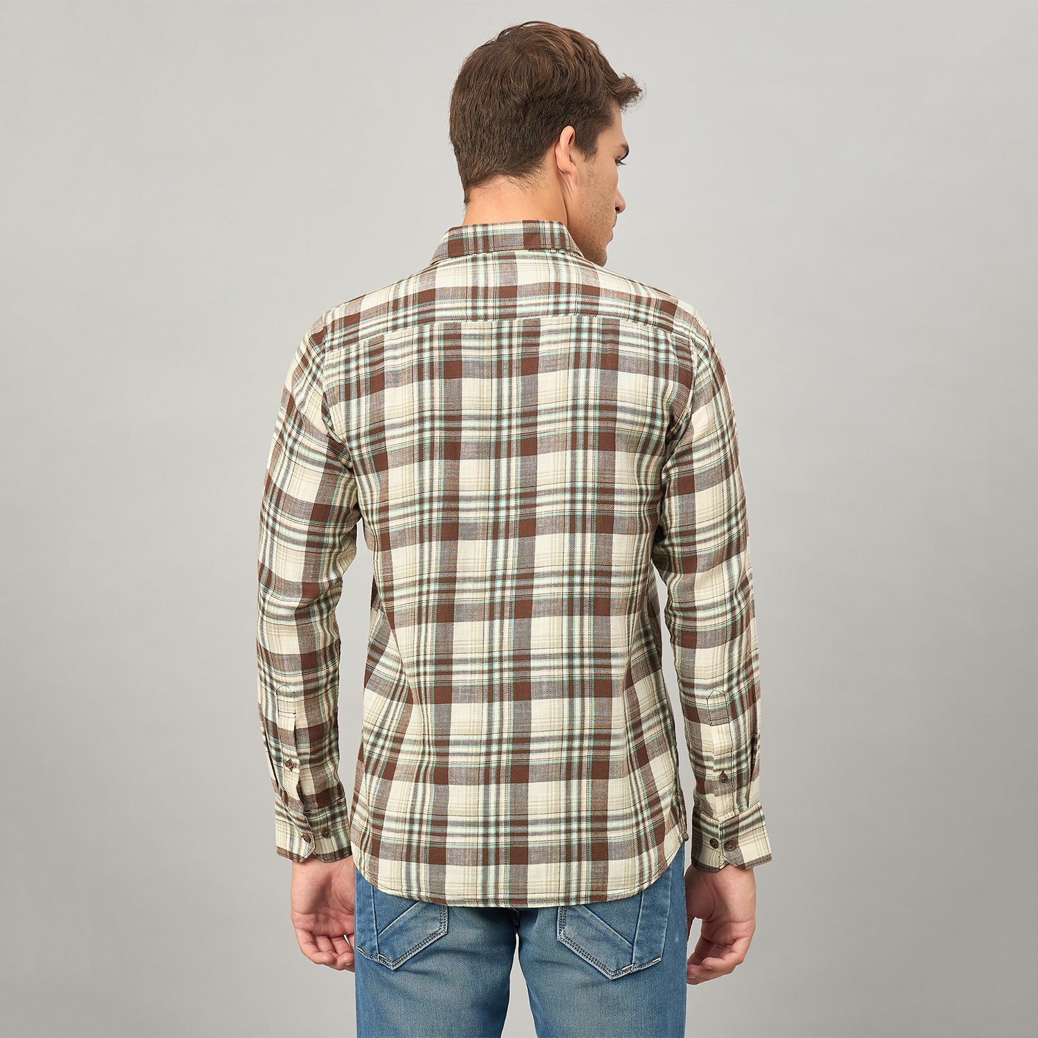 Duke Urban Men Full Sleeve Cotton Shirt (SDO8CKAV)