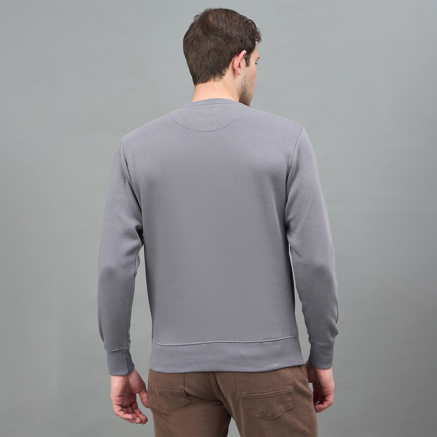 Duke Urban Men Solid Sweatshirt (LF6451)