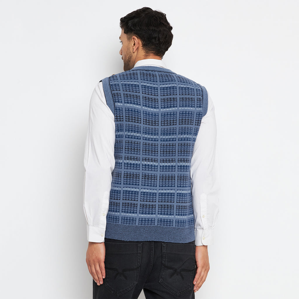 Duke Urban Men Sleeveless V Neck Sweater (SDS2028)