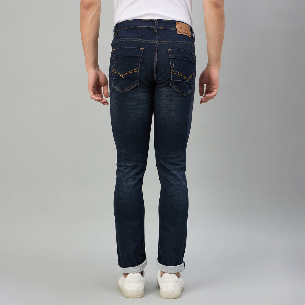 Duke Men Narrow Fit Stretchable Jeans (SDD9246N)