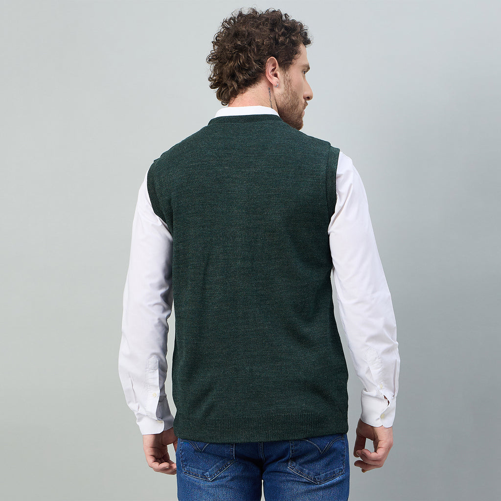 Duke Urban Men V Neck Sleeveless Reversible Sweater (SDS2274)