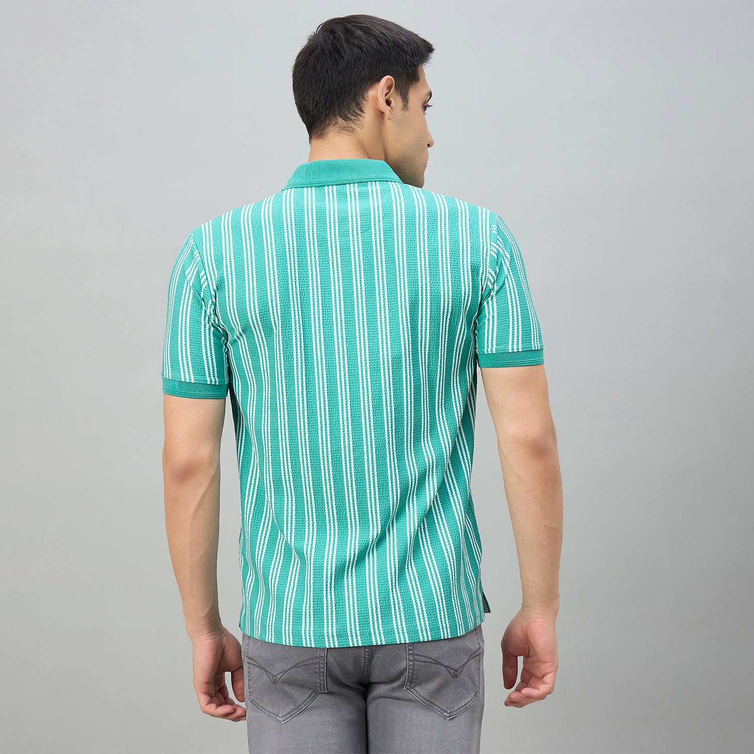 Duke Men Half Sleeve Cotton Regualr Fit Casual T-shirt (LF7918)