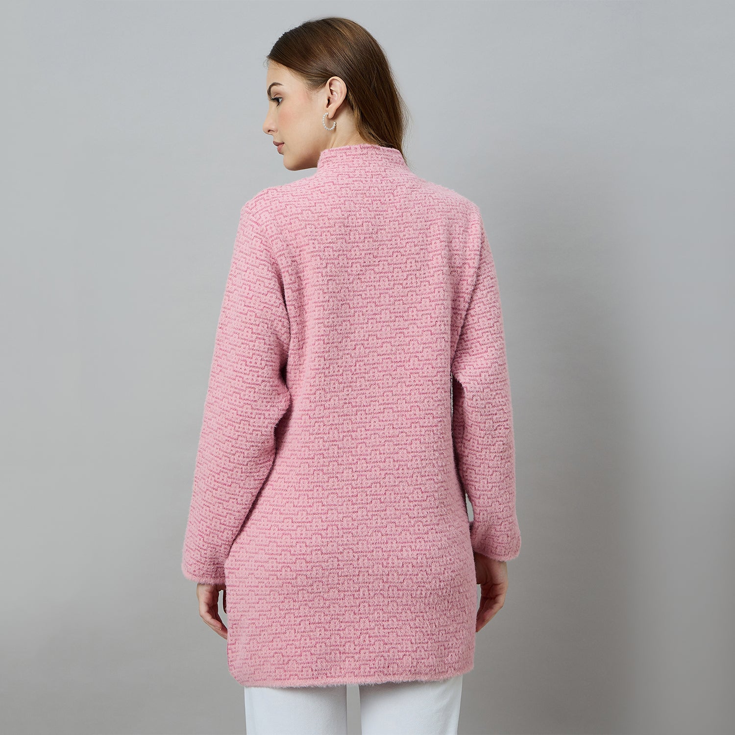 Duke Urban Women Long Coat Shortstyle Cardigan (ONSDS108)