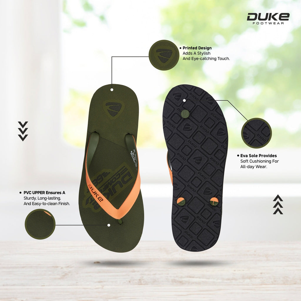 Duke Men Thong Flip Flops (FWC6164)