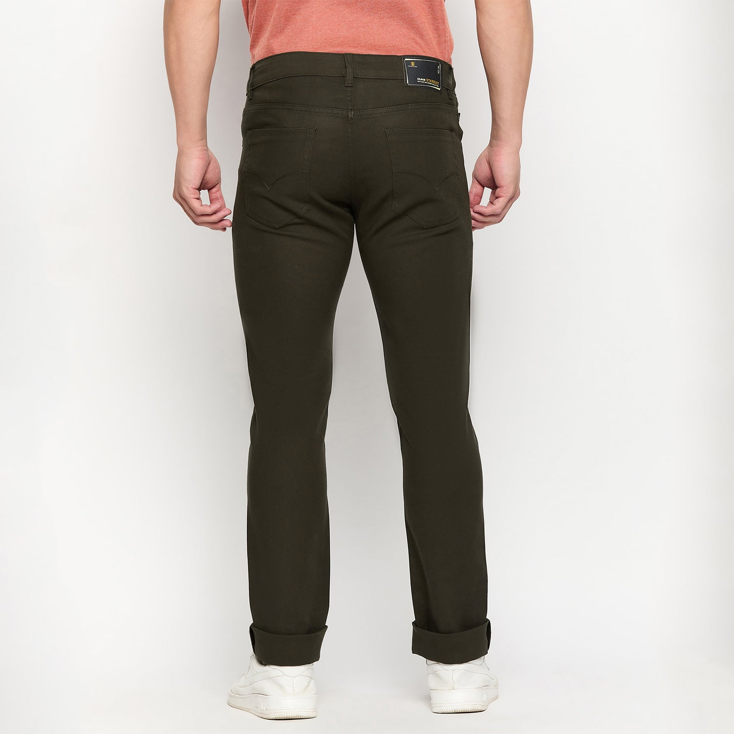 Duke Urban Men Narrow Bottom Chinos Trousers (SDT4586)