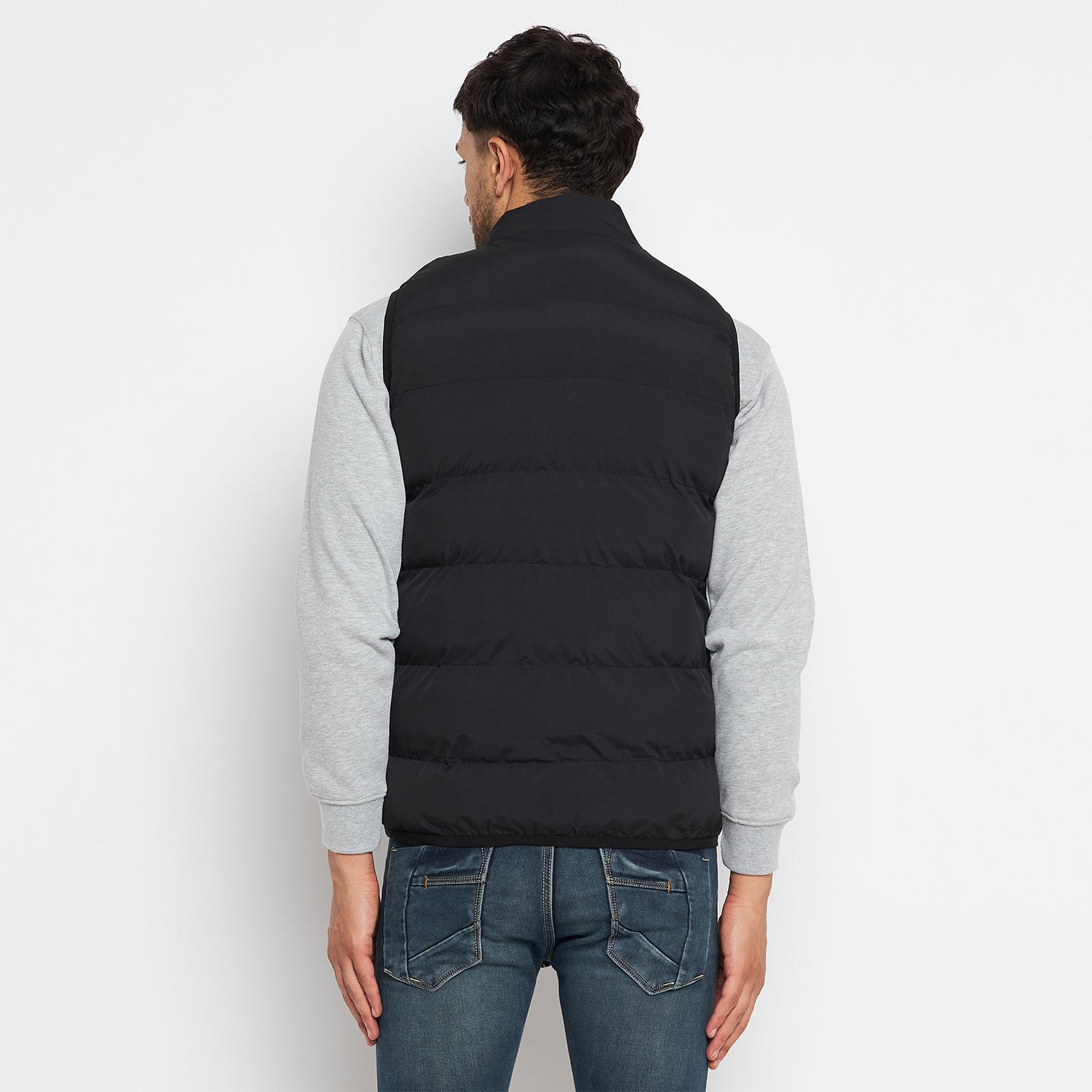 Duke Urban Men Sleeveless Reversible Jacket (SDZ1872)