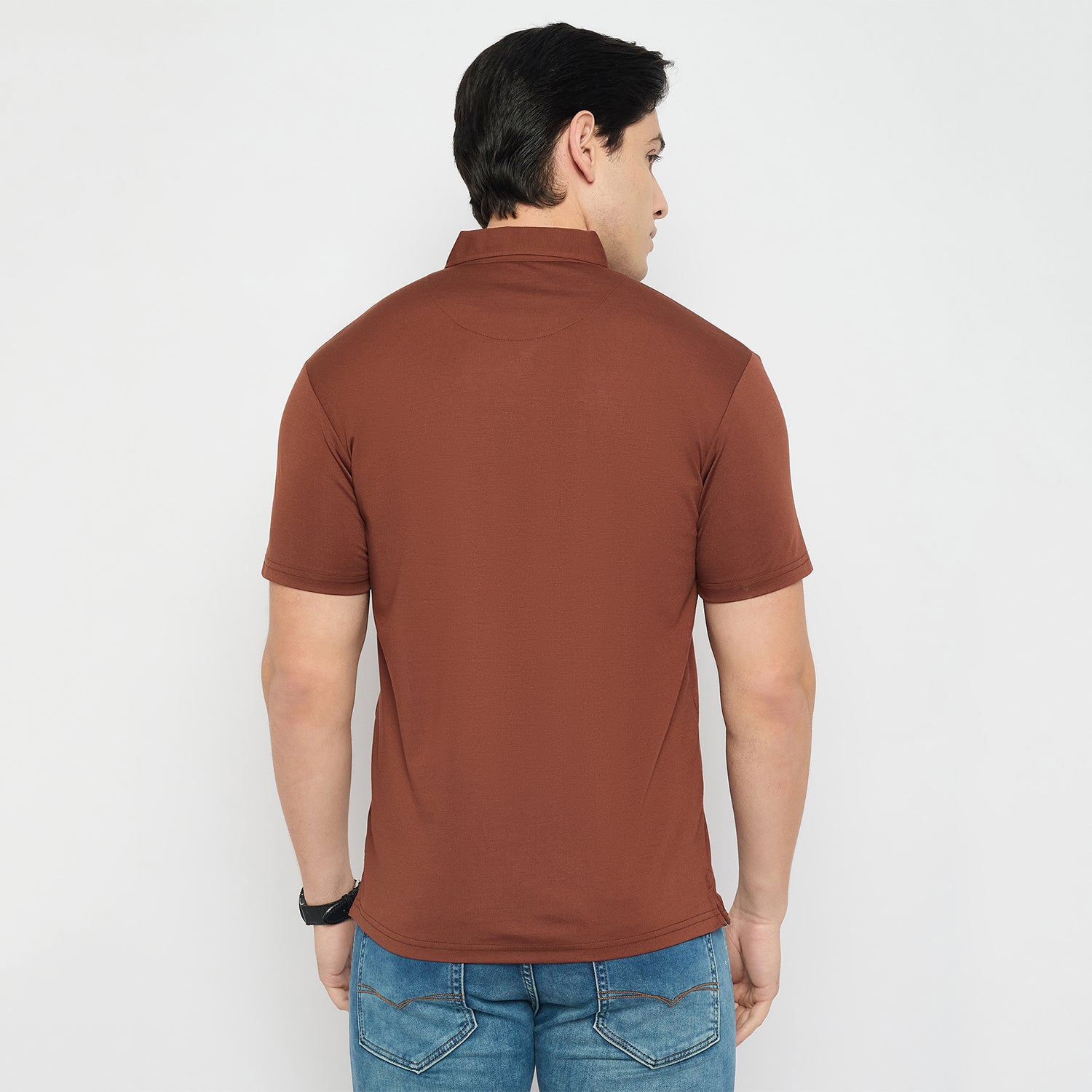 Duke Urban Men Half Sleeve Cotton Polo Tshirt(LF7174)
