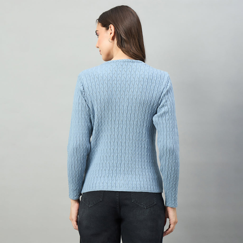 Duke Urban Women Round Neck Full Sleeve Sweater (SDS1524)