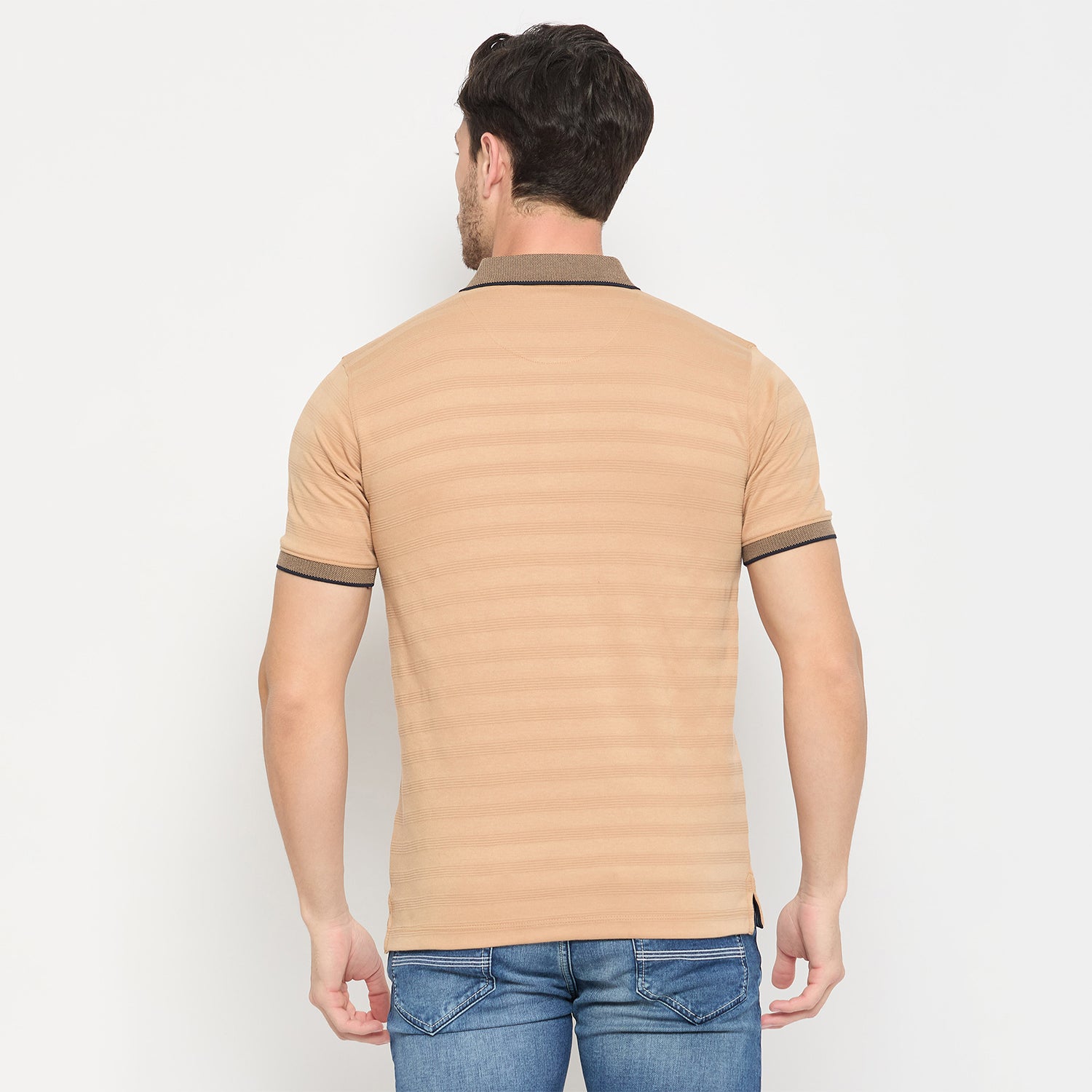 Duke Urban Stardust Men Half Sleeve Cotton T-shirt (LF7297)