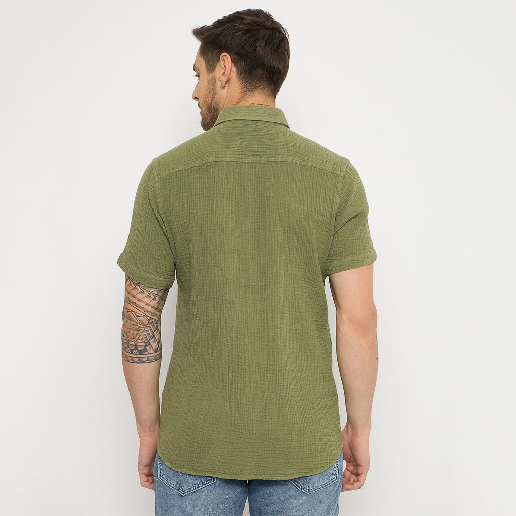 Duke Urban Men Half Sleeve Cotton Shirt (SDO2PLA)