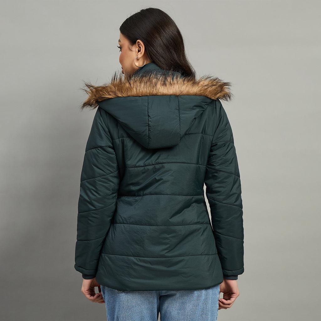 Duke Urban Women Short Style Full Sleeve Hooded Jacket (SDZ4115)