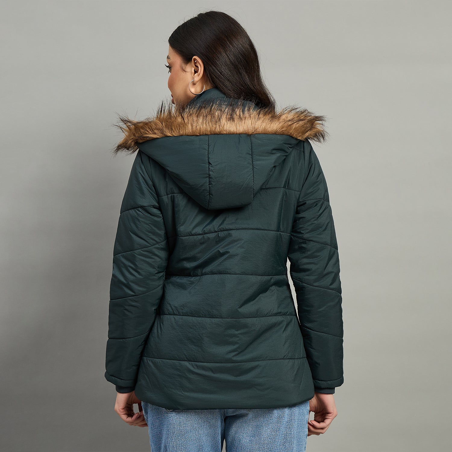 Duke Urban Women Short Style Full Sleeve Hooded Jacket (SDZ4115)