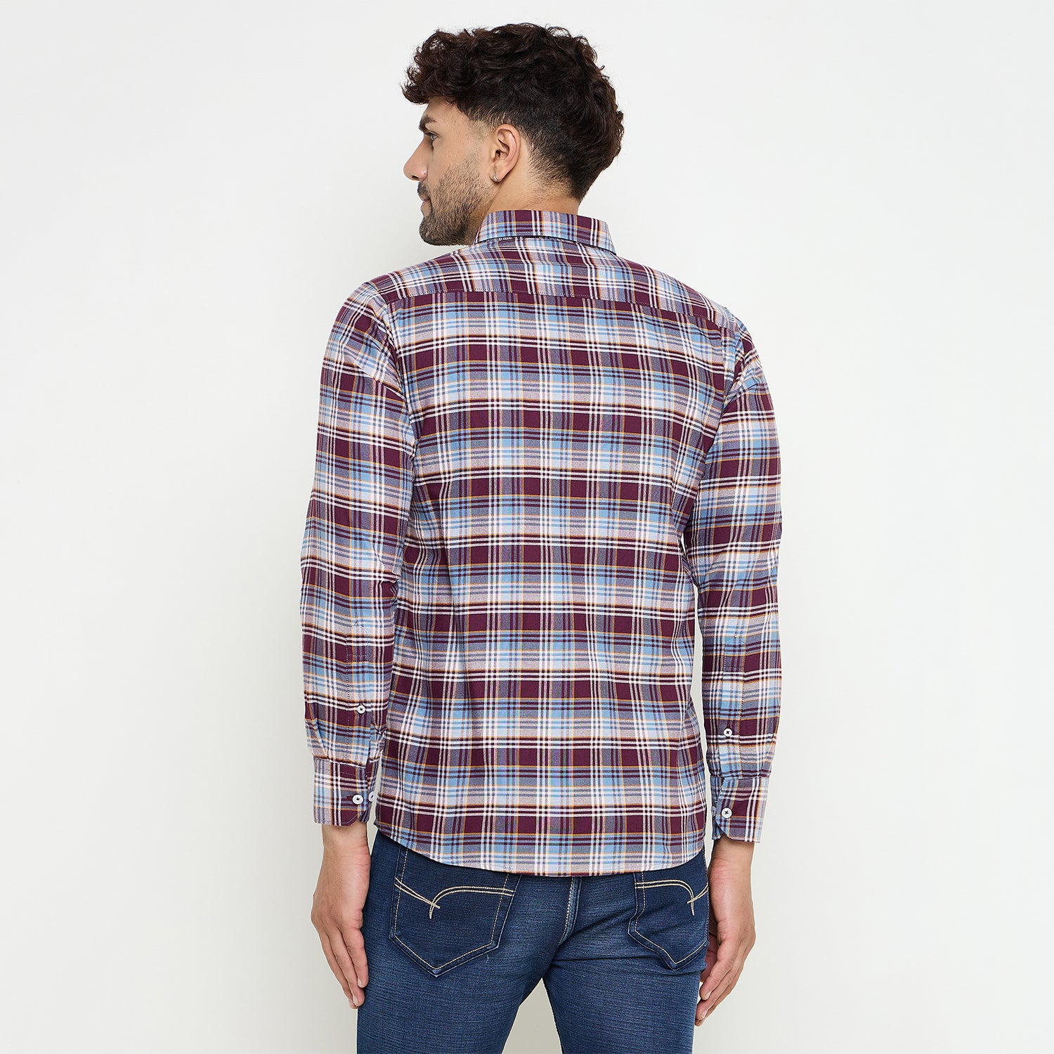 Duke Urban Men Full Sleeve Cotton Shirt (SDO8CKAF)