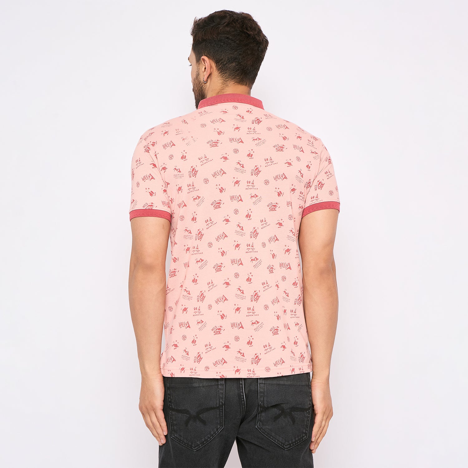 Duke Urban Men Half Sleeve Cotton T-shirt (LF5894)