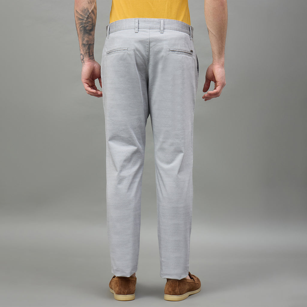 Duke Urban Men Flatfront Narrowfit Non-denim Casual Trouser (SDT4646)