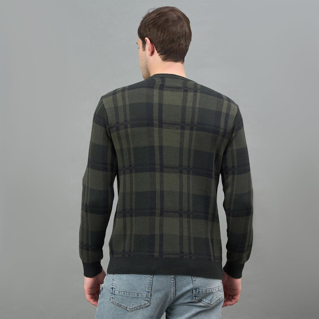 Duke Urban Men Full Sleeve Round Neck Regular Sweater (SDS2181)