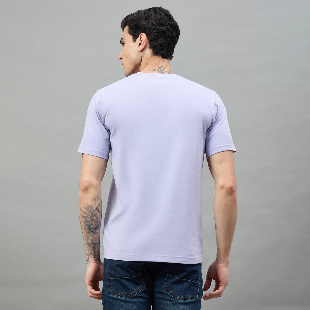 Duke Urban Men Graphic Print Half Sleeve Round Neck Casual Tshirt (LF7543)