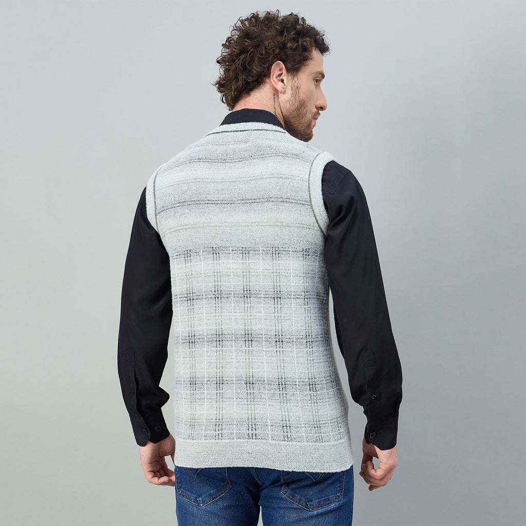 Duke Urban Men V Neck Sleeveless Regular Sweater (SDS2255)