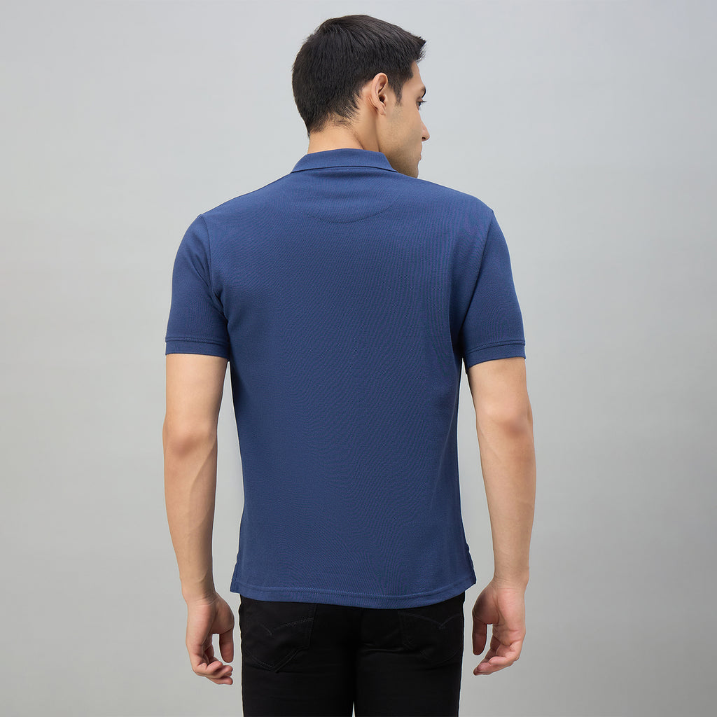 Duke Men Half Sleeve Cotton Regualr Fit Casual T-shirt (LF7913)