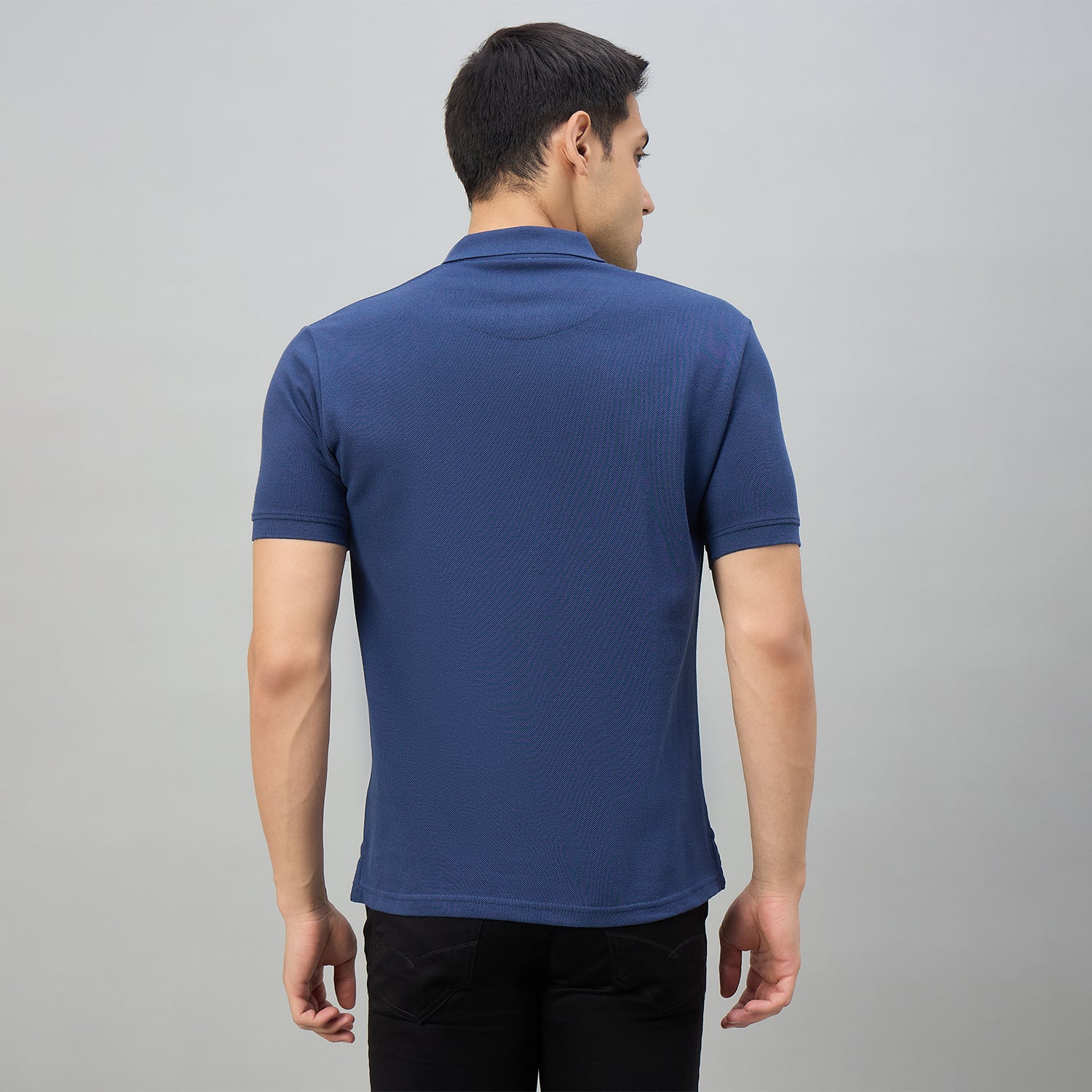Duke Men Half Sleeve Cotton Regualr Fit Casual T-shirt (LF7913)
