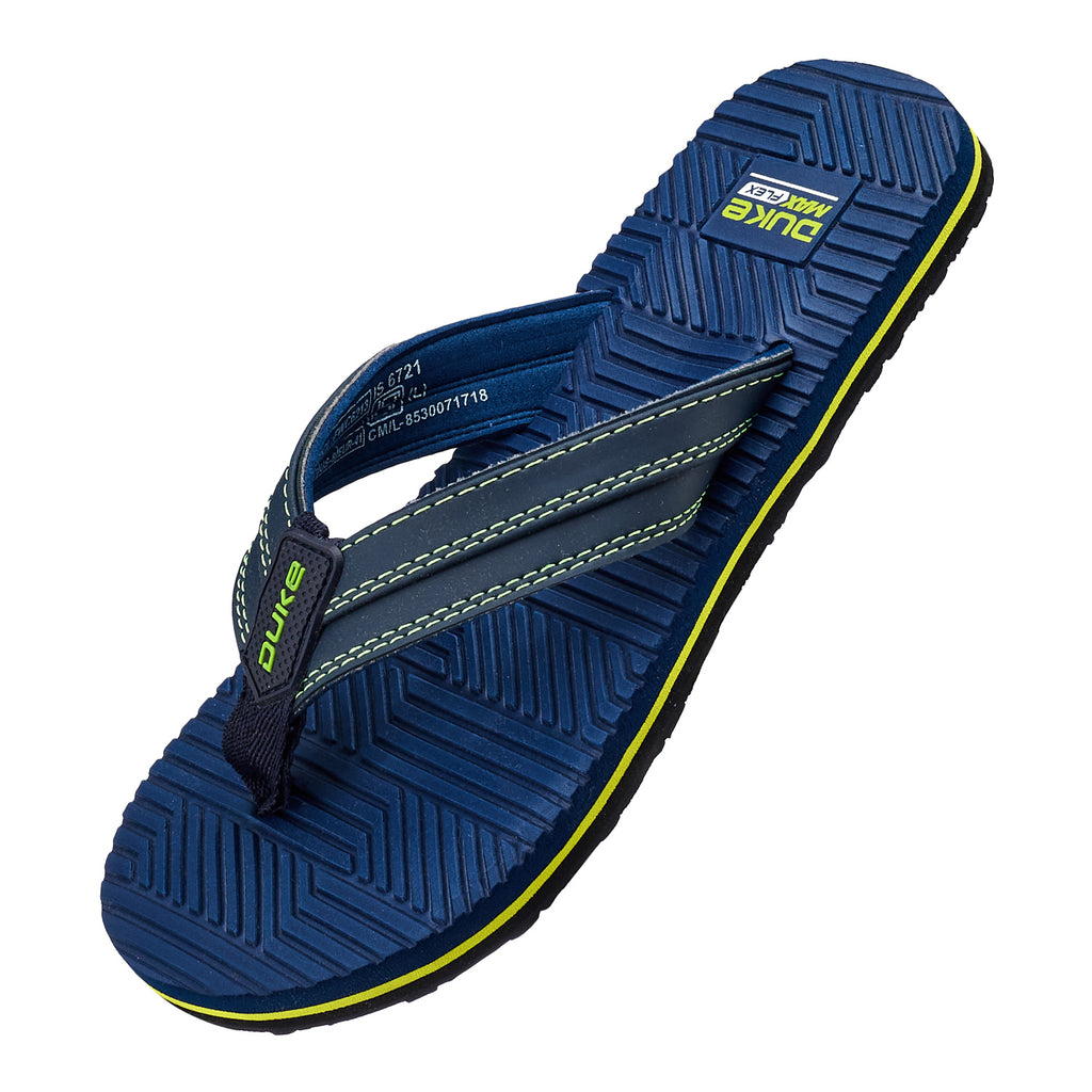 Duke Mens Textured Flip-Flops (FWC6213)