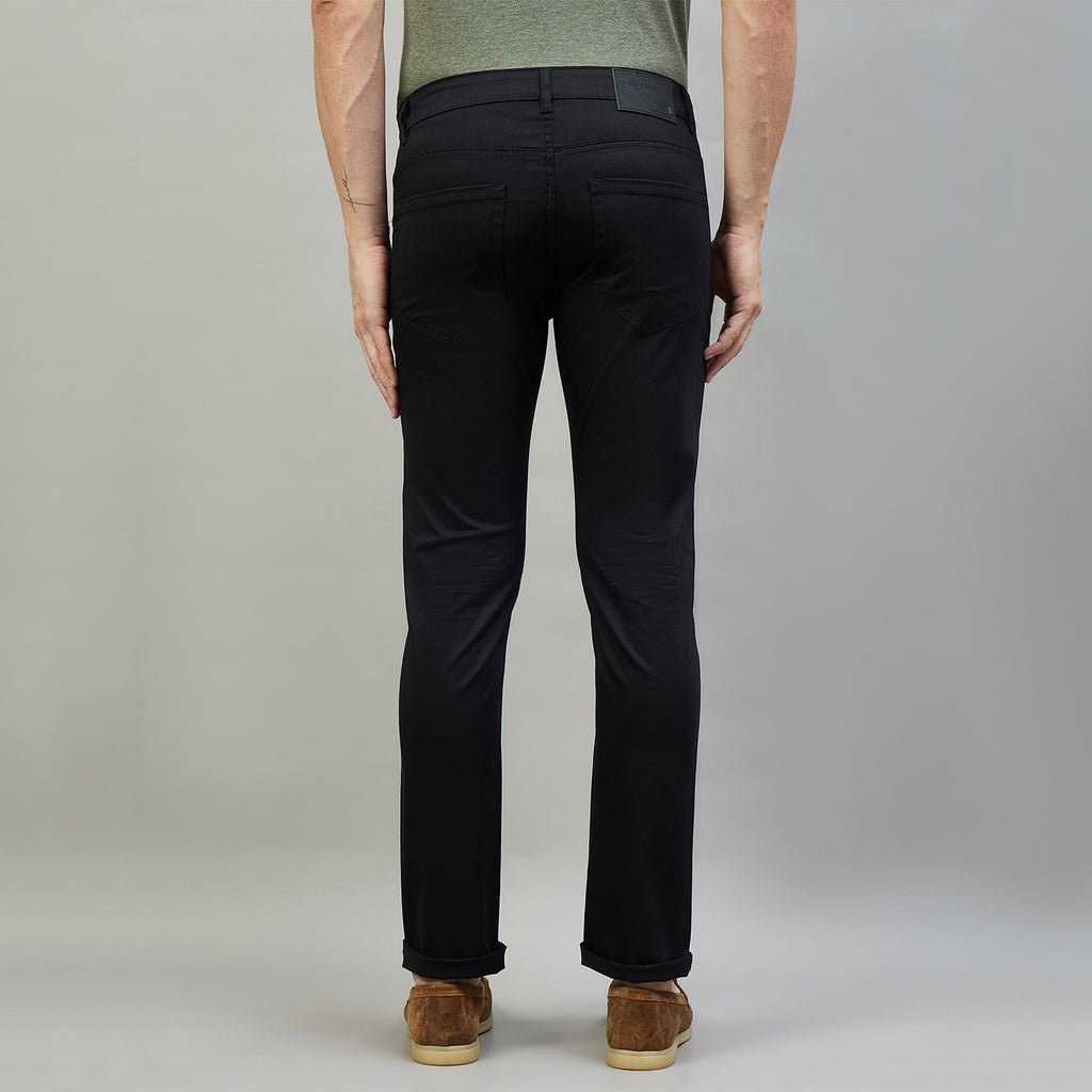 Duke Men Non-Denim Solid Casual Trouser (SDT4666R)