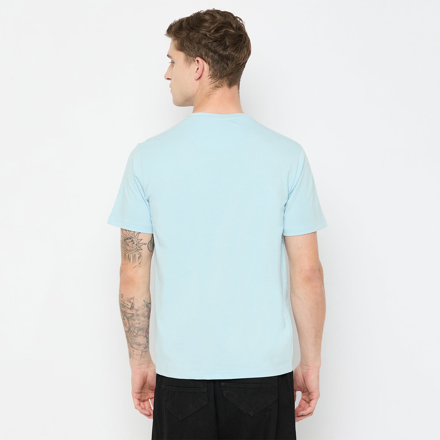 Duke Urban Men Half Sleeve Cotton Tshirt (LF7217)