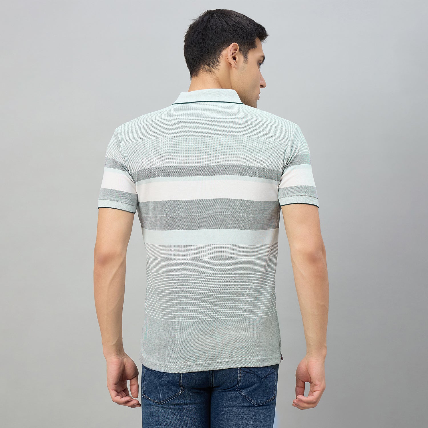 Duke Men Half Sleeve Cotton Regualr Fit Casual T-shirt (LF7899)