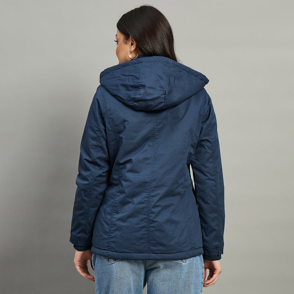 Duke Urban Women Short Style Full Sleeve Hooded Jacket (SDZ4153)