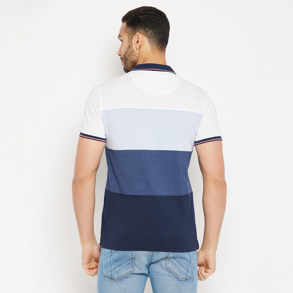 Duke Stardust Men Half Sleeve Polo Neck Cotton T-shirt (4005)
