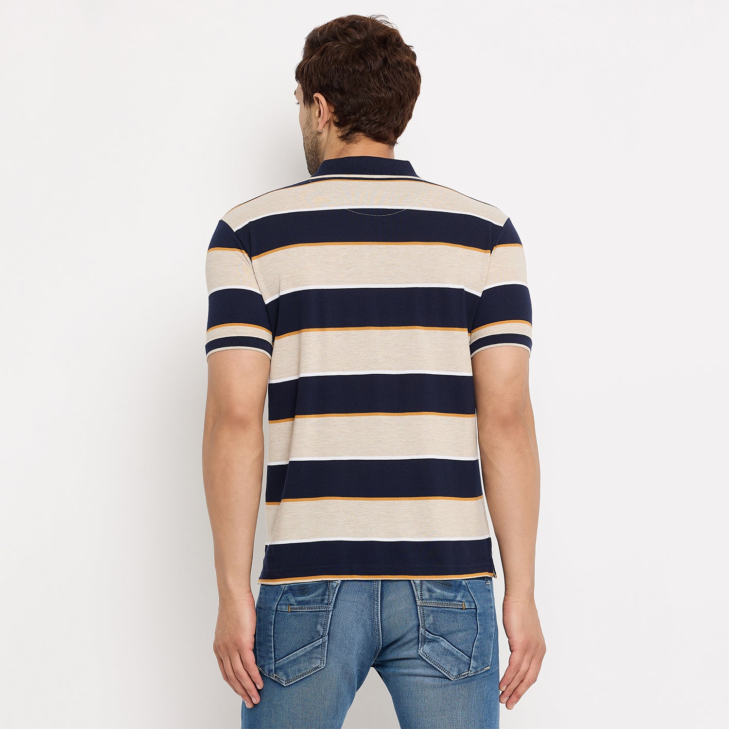 Duke Urban Men Half Sleeve Cotton T-shirt (LF7279)