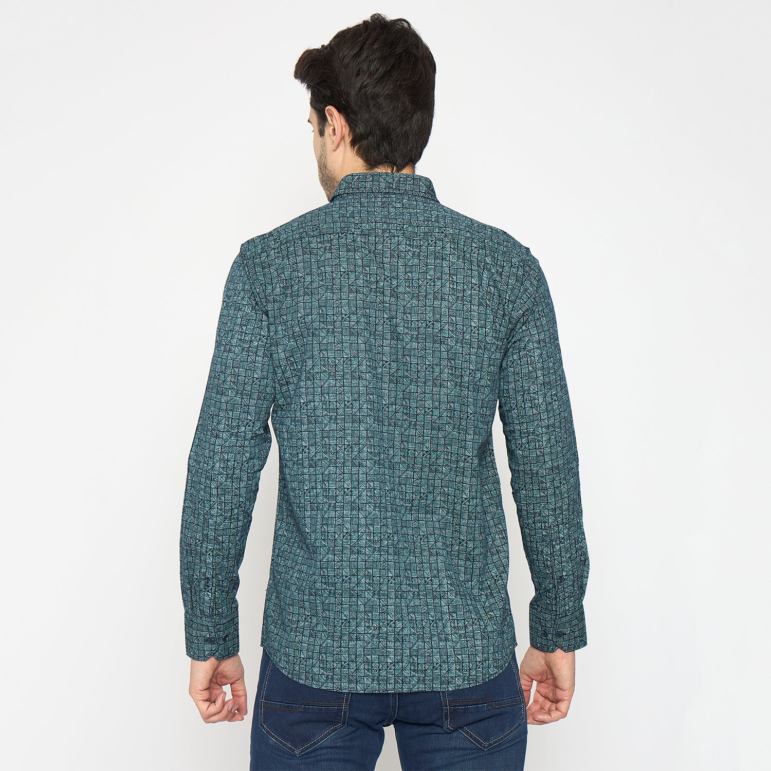 Duke Urban Men Full Sleeve Cotton Shirt (SDO8PRAL)