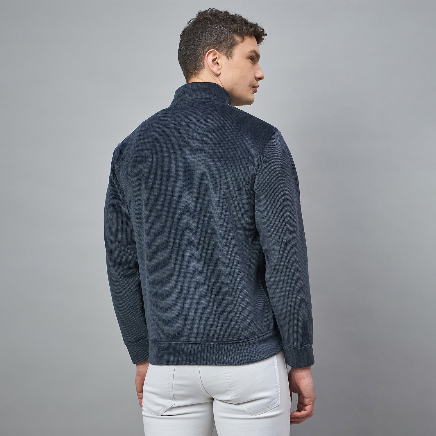 Duke Urban Men Full Sleeve Zipper Sweatshirt (LF6533)