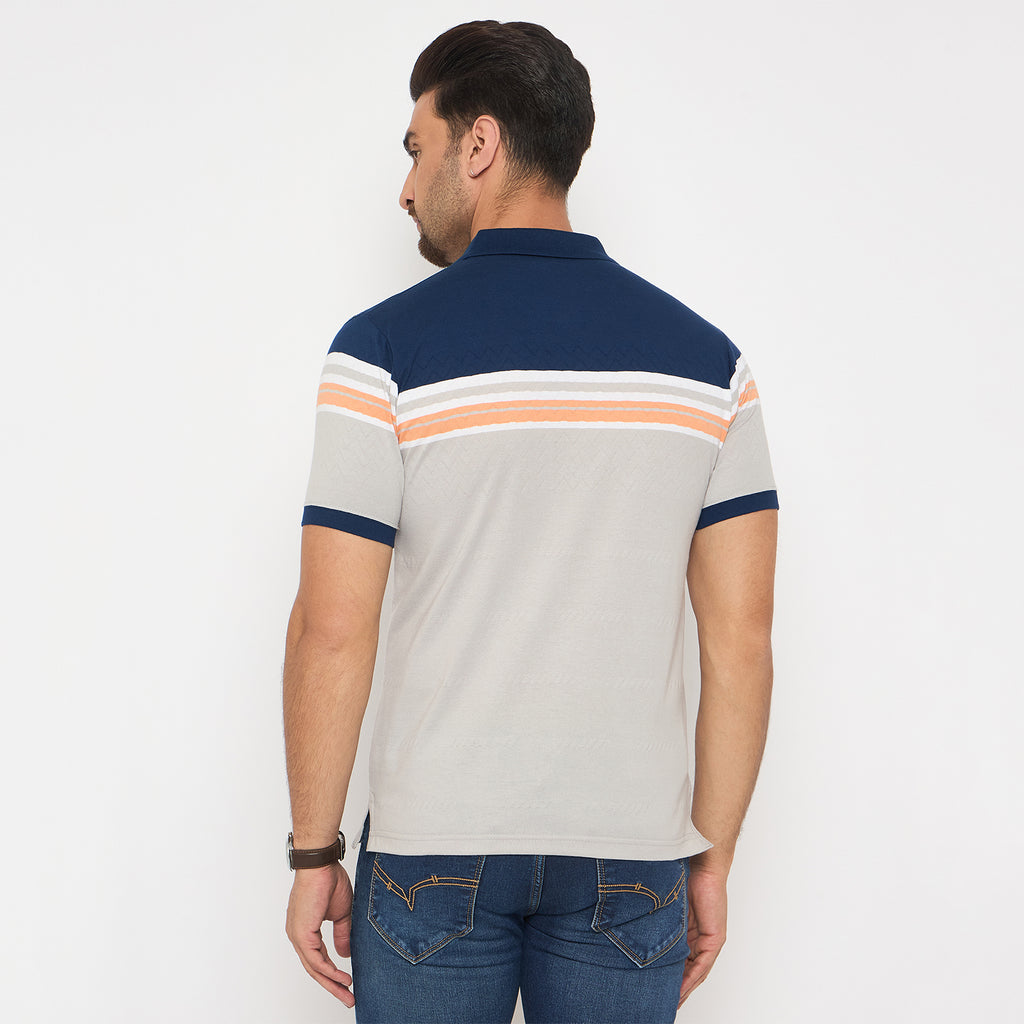 Duke Urban Men Half Sleeve Cotton Tshirt (LF7349)